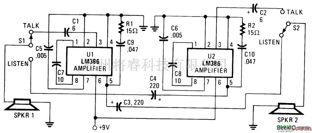 通信电路中的内部通信电路  第1张