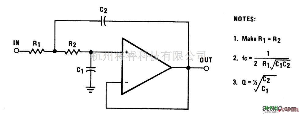 滤波器中的二级低通滤波器  第1张