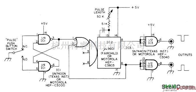 基础电路中的每个推动一个脉冲电路  第1张