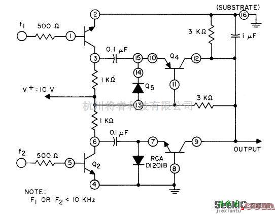 基础电路中的频率比较器  第1张