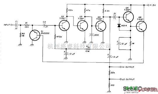 音频电路中的1.5V 70dB增益电路  第1张