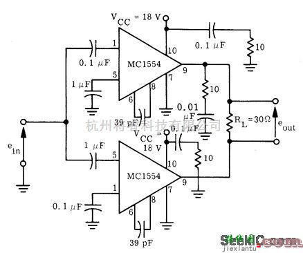 基础电路中的3W差分电路  第1张