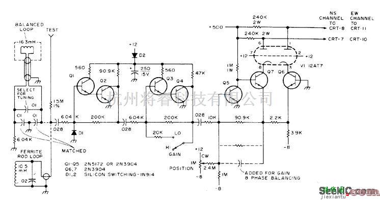 通信电路中的10kHz天电探测接收器  第1张