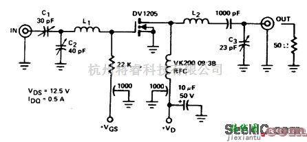 线性放大电路中的5W输出的2米放大器  第1张