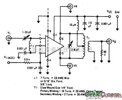 线性放大电路中的60兆赫放大器  第1张