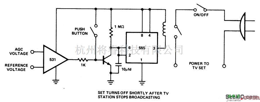 电视机的东东关闭电路  第1张