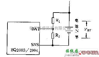 电池节数设定电路图  第1张