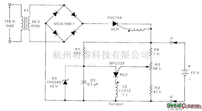 电源电路中的8A电流上的12V电压电路  第1张