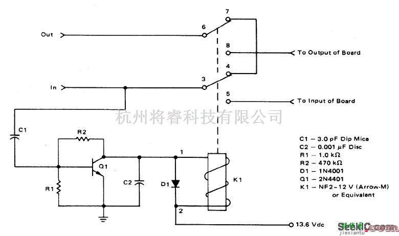 继电器控制中的负载操作继电器电路  第1张