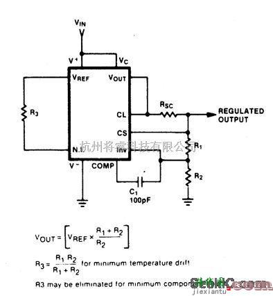 电源电路中的高压调节器（输出电压从+7V 到37V）  第1张