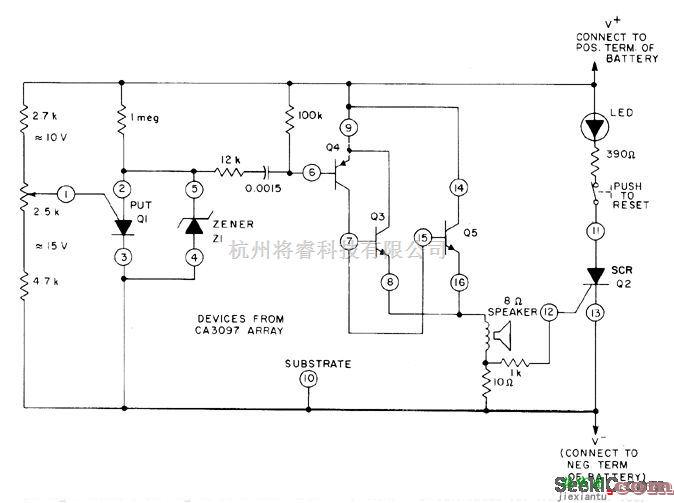 控制电路中的电池监控器  第1张