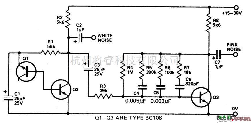 音频电路中的音频噪音发生器  第1张