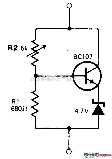 基础电路中的可变齐纳二极管
  第1张