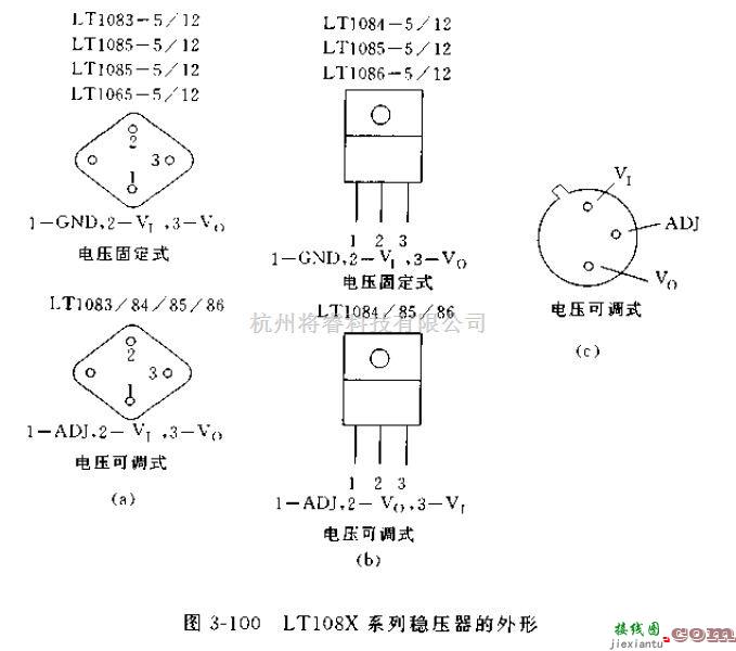 电源电路中的LT108X系列稳压器的介绍  第1张