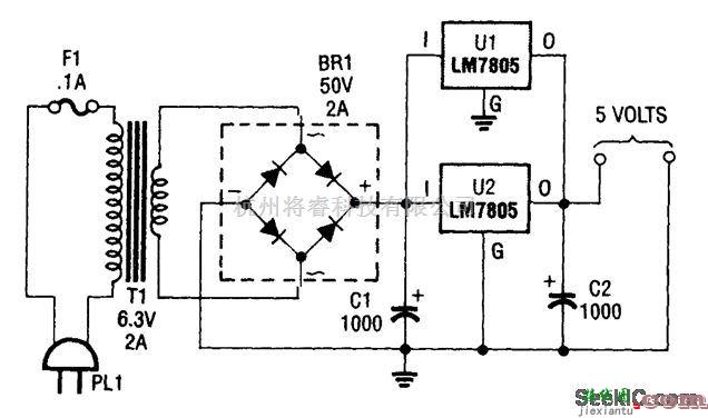 电源电路中的古董收音机直流灯丝电源
  第1张