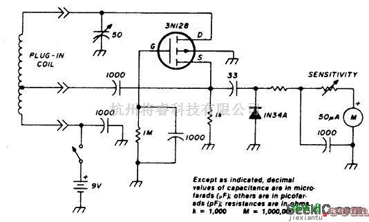 采用N渠道绝缘栅场效应晶体管（MOSFET）和独立二极管检波器的拨码表  第1张