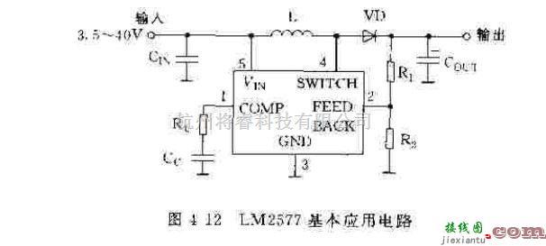 电源电路中的ADJ升压型开关稳压器电路  第1张