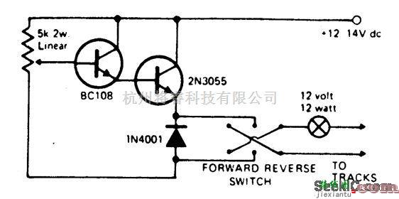 控制电路中的模型火车速度控制电路
  第1张