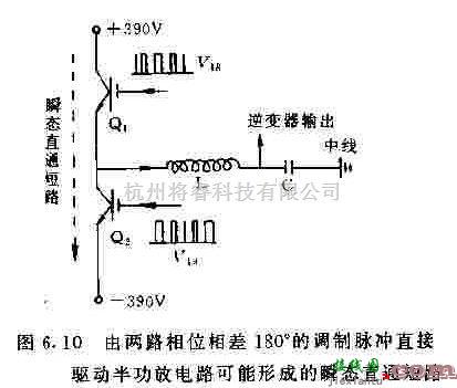 电源电路中的SPWM脉宽调制脉冲的前沿延迟电路  第1张