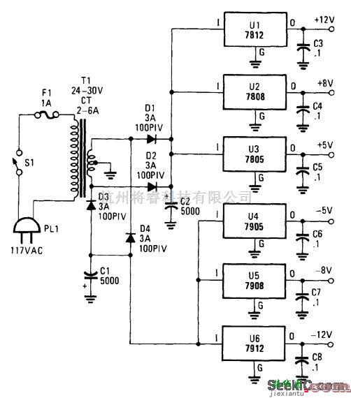 电源电路中的多电压电源电路
  第1张