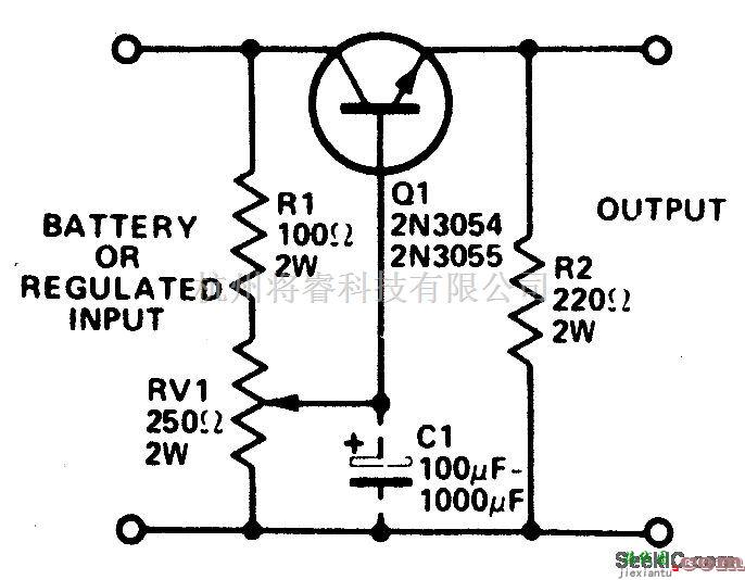 电源电路中的稳定电压分压器
  第1张