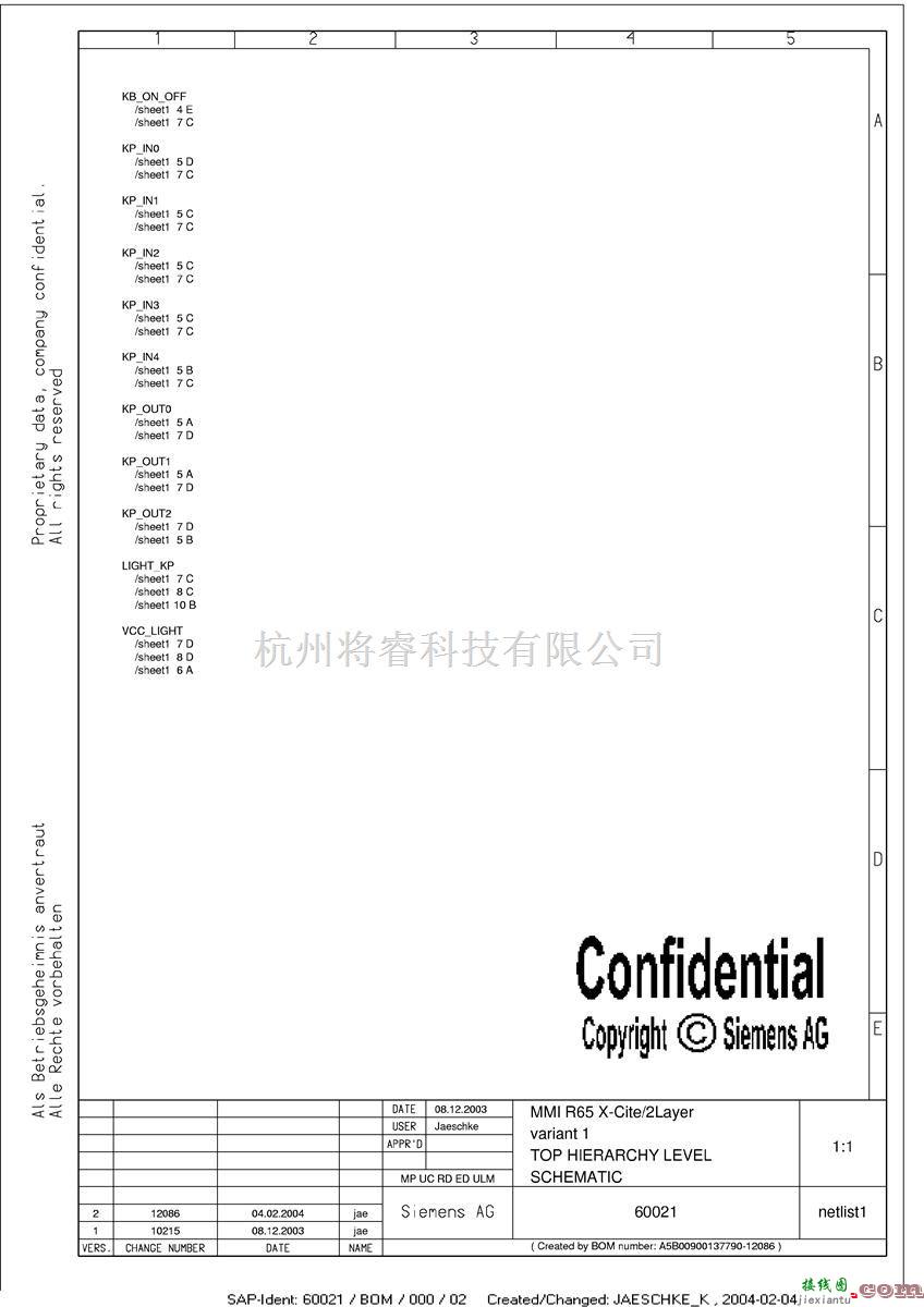 通信电路中的西门子M65电路图设计[_]23  第1张