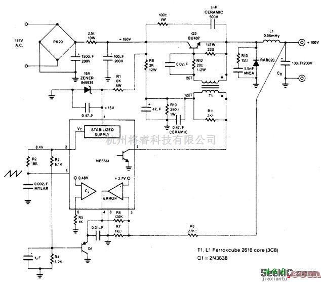 电源电路中的10V／0.25A开关模式转换器  第1张