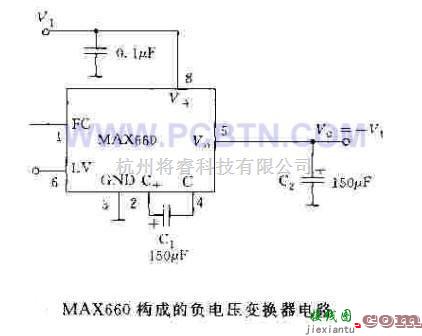 电源电路中的利用MAX660的电源电路  第2张