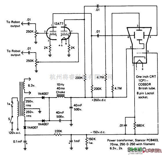 专用测量/显示电路中的示波器显示器
  第1张