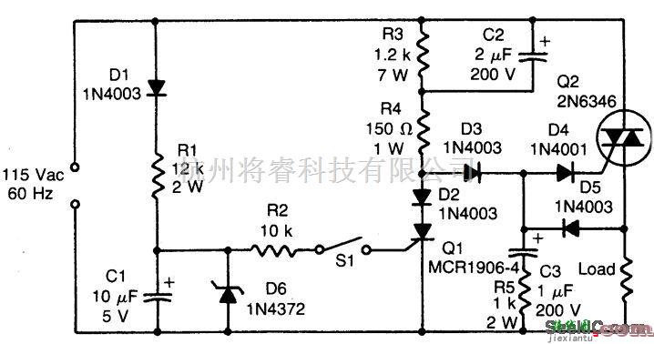 电源电路中的100Vrms电压调节器
  第1张