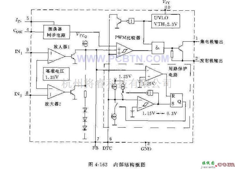 电源电路中的M62210FP芯片的结构图  第1张