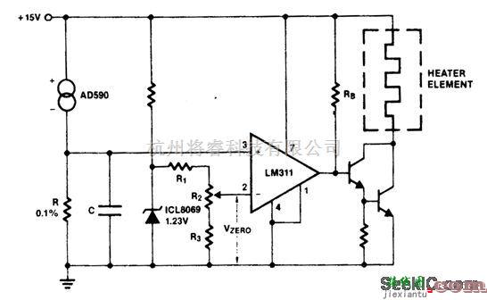 控制电路中的单设定点温度控制器  第1张
