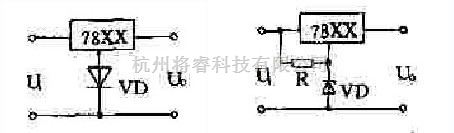 电源电路中的三端稳压集成电路的输出扩展  第2张