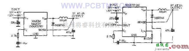 电源电路中的MAX727∕MAX728∕MAX729系列的应用  第1张