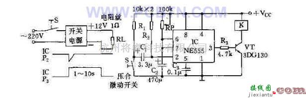 电源电路中的塑料热合机的工作原理  第1张