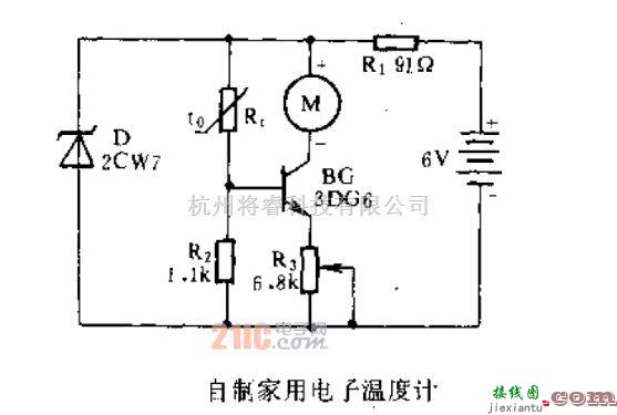 简易家用电子温度计  第1张