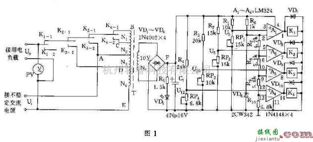 电源电路中的全自动交流调压器工作原理  第1张