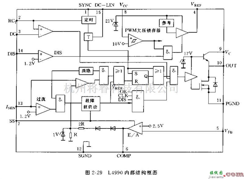 电源电路中的L4990的基本功能介绍  第1张