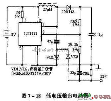 电源电路中的基于LT1111的变换器电路  第1张