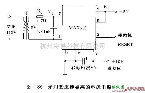 电源电路中的MAX610系列开关集成稳压器电路图（二）  第3张