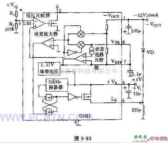 电源电路中的MAX636反激型变换器  第1张