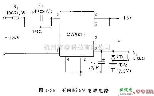 电源电路中的MAX610系列开关集成稳压器电路图（三）  第3张