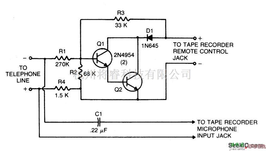 通信电路中的电话控制型启动器(TCTS)  第1张