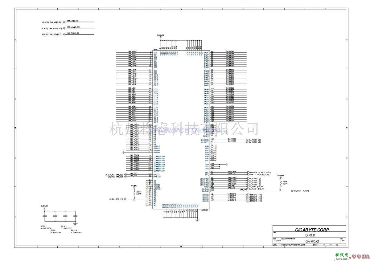 微机单片机中的6OXT(1.0)电脑主板设计图[_]08  第1张