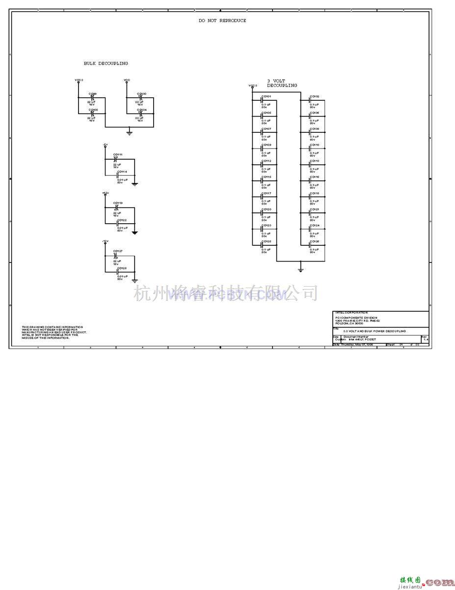 微机单片机中的电脑主板设计图440LX2[_]31  第1张