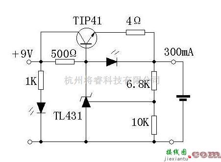 电源电路中的简单实用的锂电充电器电路  第1张