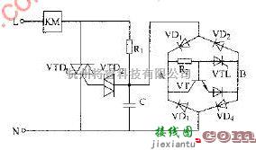 光控晶闸管光敏常闭式交流接触器的一般电路  第1张