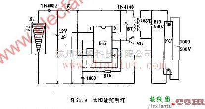 太阳能照明灯电路解析  第1张