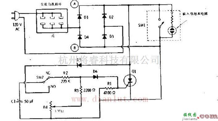 电灯延迟开关电路解析  第1张