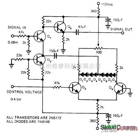 控制电路中的70分贝电压控制增益  第1张